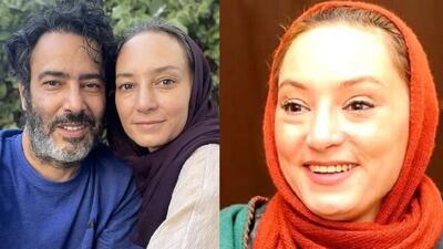 تصویر روز | سحر ولدبیگی و همسرش نیما فلاح؛ عاشقانه های زوج هنرمند در روز عشق | گلی شی