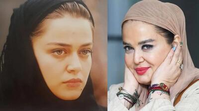 تصویر روز | بهاره رهنما در کنار پیمان قاسم‌خانی و دخترشان عکس قدیمی | گلی شی
