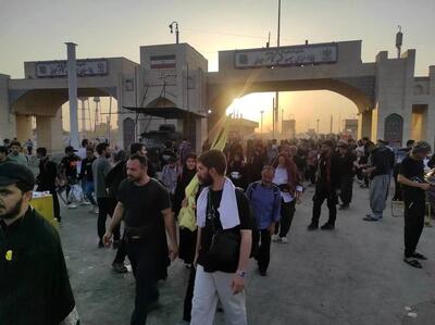 تردد بیش از سه میلیون و ۲۸۴ هزار زائر از مرز مهران در ماه صفر