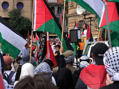 استرالیا صحنه خیزش تاریخی حامیان فلسطین +عکس