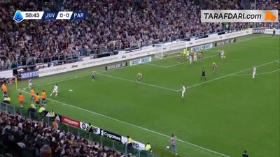 گل جاناتان دیوید به پارما (یوونتوس 1-0 پارما) - پارس فوتبال
