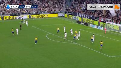 ضدحمله برق‌آسا؛ گل دوشان ولاهوویچ به پارما (یوونتوس 2-0 پارما) - پارس فوتبال