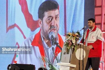 رئیس جمعیت هلال‌احمر کشور: داوطلبان جوان هلال‌احمر به ۱۴۰ هزار زائر سالمند و توانخواه در مشهد خدمت‌رسانی کردند + فیلم