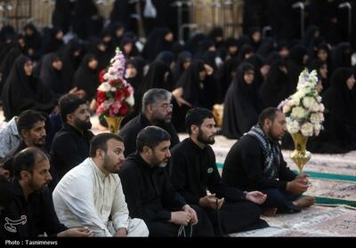 آیین شکرانه خدمت خادمان موکب حرم مطهر بانوی کرامت- عکس صفحه استان تسنیم | Tasnim