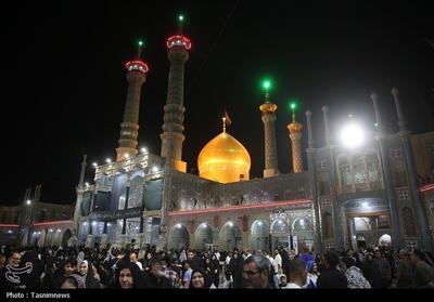 حال و هوای حرم حضرت معصومه(س) در شام شهادت امام رضا(ع)- عکس صفحه استان تسنیم | Tasnim