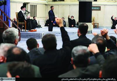 روضه شاه خراسان در  حسینیه امام خمینی(ره)