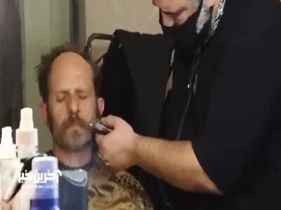 لحظاتی از پشت صحنه فیلم «پیرپسر» به نویسندگی و کارگردانی اکتای براهنی
