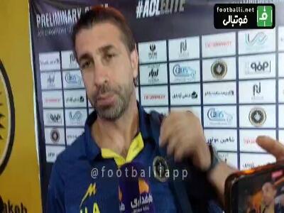 صحبت‌های هادی عقیلی در پایان بازی سپاهان و پرسپولیس
