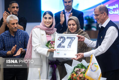 عکس/ مراسم جشن تولد مدال‌ آوران المپیک