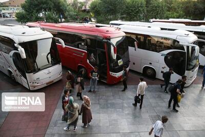 ورود زائران دهه آخر صفر به مشهد با اتوبوس کاهش یافت