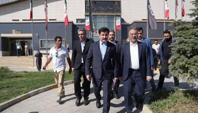 بازدید معاون رئیس‌جمهور از پایانه مرزی سرو