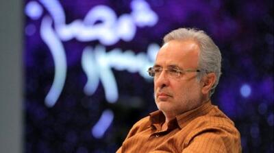 سقوط وحشتناک مجری تلویزیون از روی بشکه