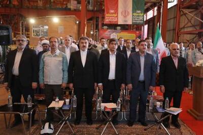 بهره‌برداری از واحدهای کلیدی فولاد سفیددشت در هفته دولت