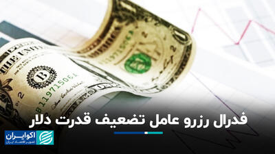 فدرال رزرو عامل تضعیف قدرت دلار