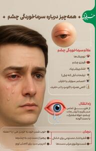 اینفوگرافی/ همه چیز درباره سرماخوردگی چشم | اقتصاد24