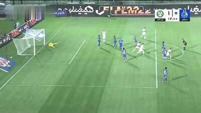 گل اول ذوب آهن به استقلال + ویدئو