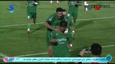 گل سوم شمس آذر به چادرملو اردکان (دبل ربیع‌زاده)
