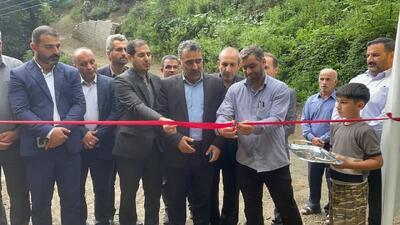 ۶ طرح عام المنفعه همزمان با هفته دولت در آستارا افتتاح شد