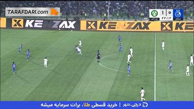 گل حسن شوشتری به استقلال (استقلال 0-2 ذوب آهن) - پارس فوتبال