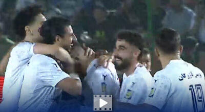 فیلم/ گل اول ذوب آهن به استقلال تهران - پارس فوتبال