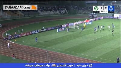 گل تماشایی پویا مختاری به استقلال (استقلال 0-1 ذوب آهن) - پارس فوتبال