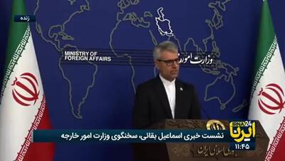 سخنگوی وزارت خارجه: اقدام اخیر اوکراین با عمل متقابل تهران روبه رو خواهد شد