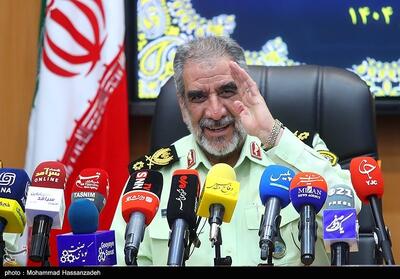 نشست خبری فرماندهی انتظامی تهران بزرگ- عکس خبری تسنیم | Tasnim