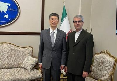 دیدار بقائی با سفیر چین در ایران