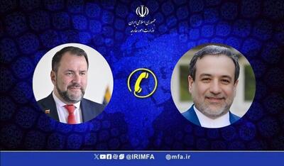 گزارش وزیر خارجه ونزوئلا به عراقچی از آخرین تحولات منطقه کارائیب