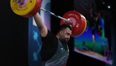 نبرد غول‌های وزنه‌برداری؛ علی داودی قهرمان فوق سنگین لیگ شد