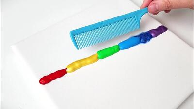ایده نقاشی آسان و ساده شانه / تکنیک هنر خلاق برای مبتدیان