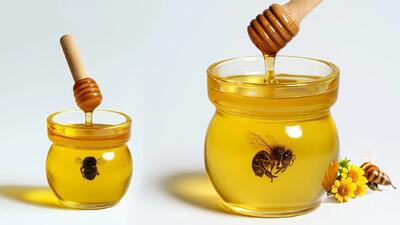 روشی جذاب برای نگهداری از زنبور عسل در شیشه های عسل