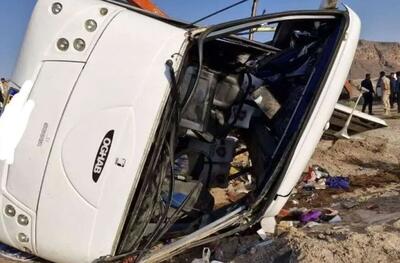 جزئیات وحشتناک از واژگونی اتوبوس در محور شوش ـ اهواز | اقتصاد24