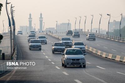تصاویر: اهواز در محاصره دود هور
