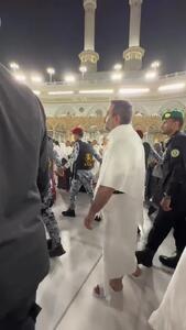 وزیر خارجه سوریه مناسک عمره را به جا آورد
