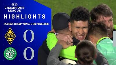 خلاصه بازی غیرت 0-0 سلتیک (پنالتی 3-2 / صعود غیرت به لیگ قهرمانان)