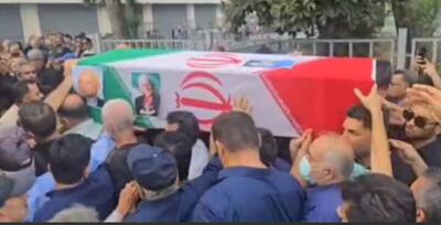 تصاویر حضور مردم برای بدرقه ببر مازندران | ویدئو