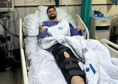 یک تراکتوری رباط پاره کرد و فصل را از دست داد
