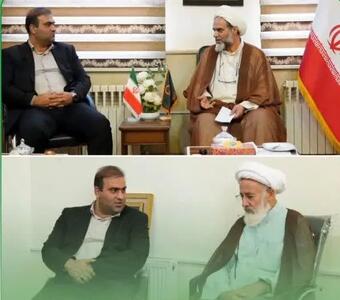 دیدار مدیرعامل سازمان منطقه آزاد ارس با ائمه جمعه جلفا و هادیشهر