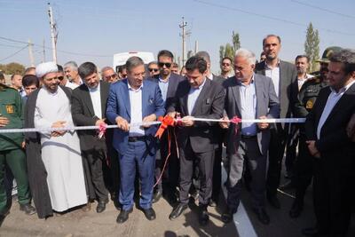 معاون رئیس جمهور، ۱۲۳ پروژه طرح هادی و آسفالت معابر روستایی در آذربایجان‌غربی افتتاح کرد