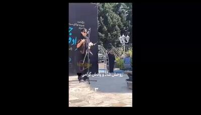 وداع تلخ دختر مهرداد فلاحتگر با پدرش؛ ویدیویی که قلب همه را به درد آورد