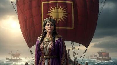 فیلم /  وقتی خشایارشا به یک زن اعتماد کرد / آرتمیس کاری کرد کارستان و همه ....