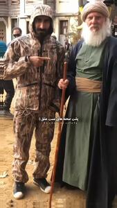 فیلم/ انتشار پشت صحنه جذاب مست عشق برای اولین بار: شهاب حسینی پارسا پیروزفر  شمس و مولانا  در اتاق گریم