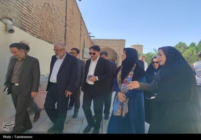 بازدید معاون صنایع دستی کشور از آستان قیدار نبی(ع)- عکس صفحه استان تسنیم | Tasnim