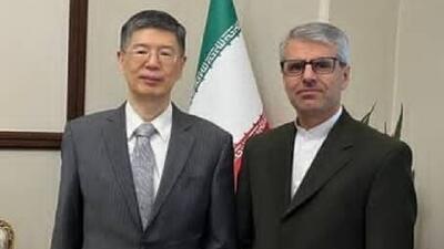دیدار سفیر چین در تهران با سخنگوی وزارت امور خارجه