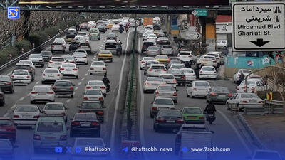 سفر در زمان؛ منظرۀ متفاوت «تقاطع مدرس-میرداماد»؛ 50 سال قبل (عکس)