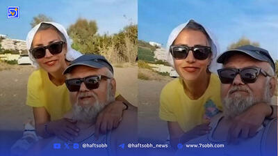 فیلم لورفته از رقص نینا همسر اکبرعبدی