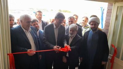 افتتاح و کلنگ‌زنی ۲ مرکز سلامت روستایی در بیله‌سوار مغان