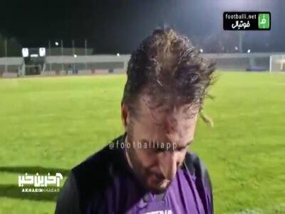 سیدجواد هاشمی: طرفدار دو آتیشه ملوان هستم