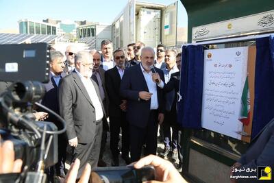 افتتاح ۱۵۰ مگاوات نیروگاه خورشیدی و ۲۳ پروژه بهینه‌سازی شبکه برق با حضور وزیر نیرو